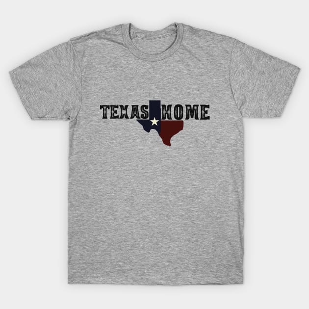 Texas Homes (dark) T-Shirt by ArteriaMix